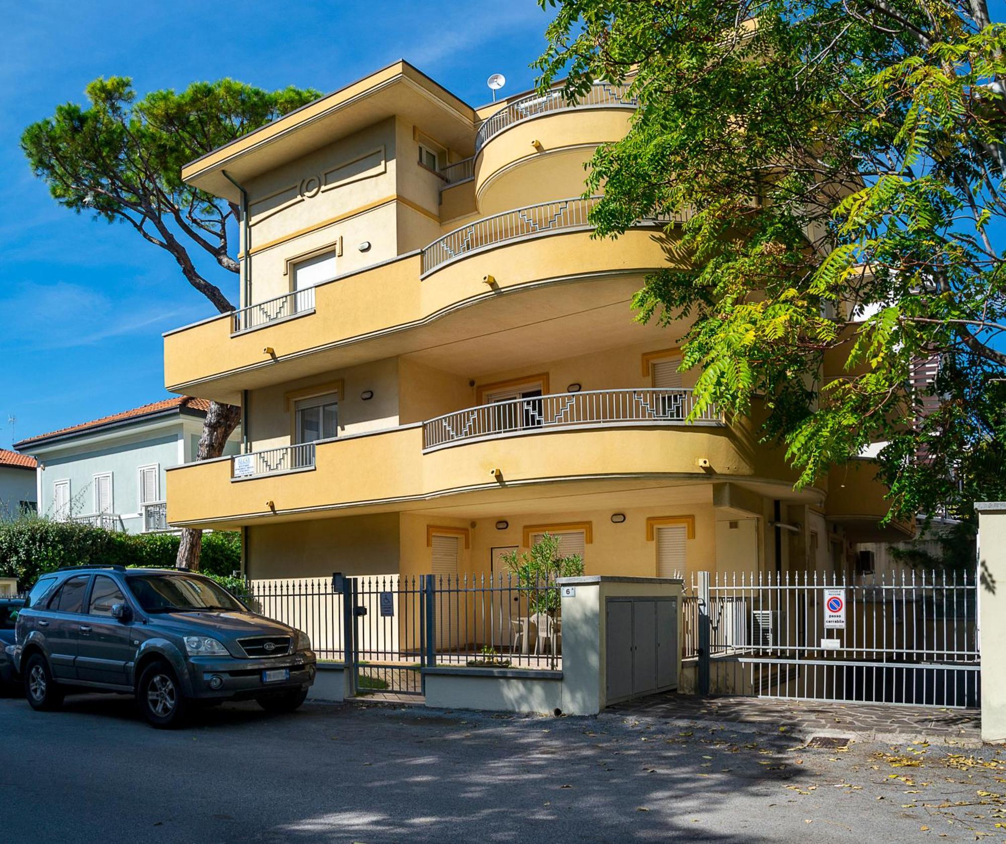 Apartmán Residenza Raggio Riccione Exteriér fotografie